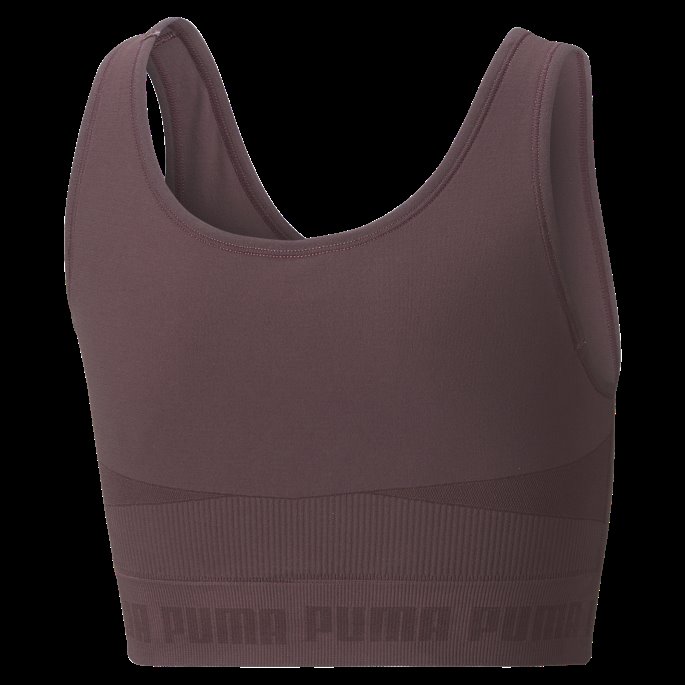 Støvete Plomme Sømløs BH Ungdom Puma På Salg