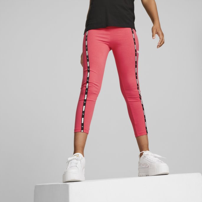 Power Tape Leggings Ungdom Puma På Salg Laks