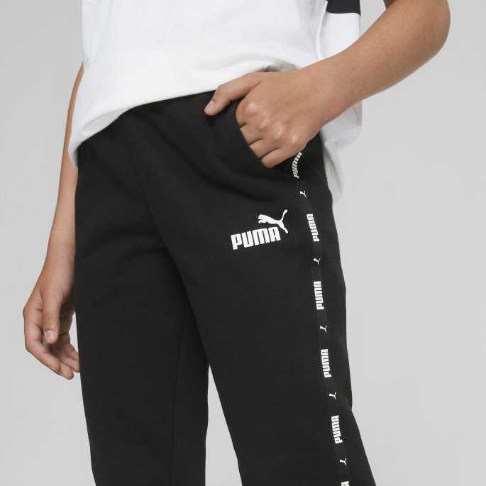 Black Power Tape Bukser Ungdom Puma På Salg