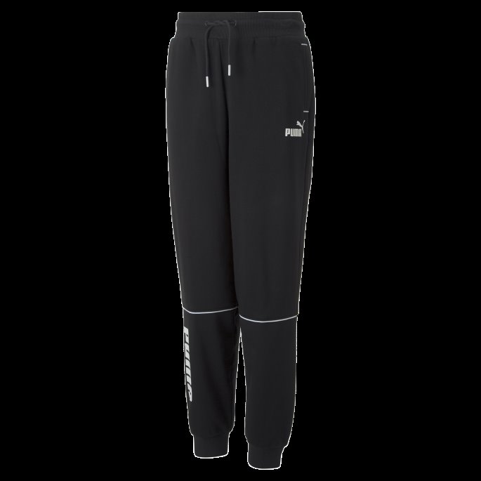 Puma På Tilbud Black Power Colourblock Bukser Ungdom