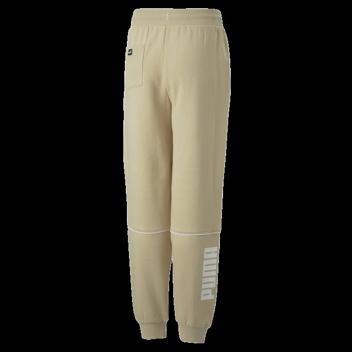 Lys Sand Puma På Tilbud Power Colourblock Bukser Ungdom