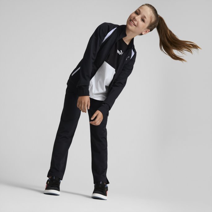 Klassisk Trikot Treningsdress Ungdom Svart Puma På Salg