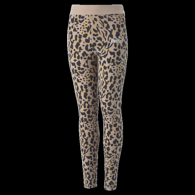 Alpha Printed Leggings Ungdom Puma På Tilbud Rose Quartz
