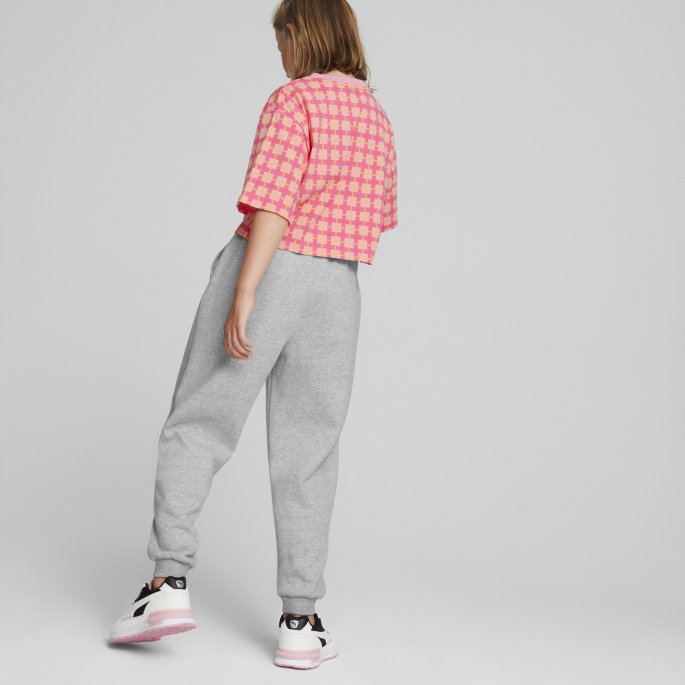 Puma På Tilbud Prisme Rosa-aop Klassikere Fra 90-tallet Prep Trykt Tee Ungdom