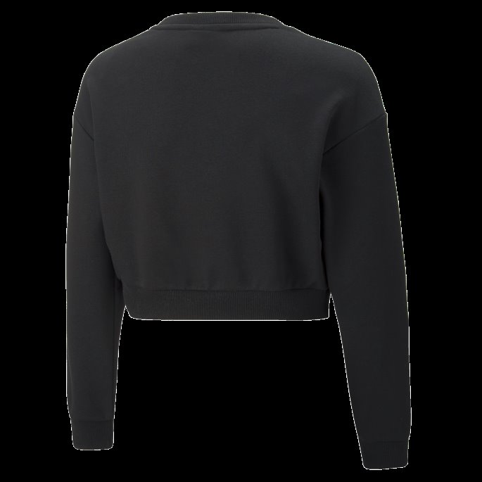 Svart Klassikere Fra 90-tallet Prep Sweatshirt Med Rund Hals For Ungdom Puma På Salg