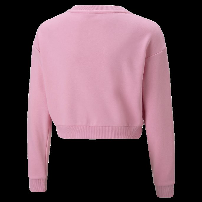 Puma På Tilbud Klassikere Fra 90-tallet Prep Ungdomsgenser Med Rund Hals Prisme Rosa