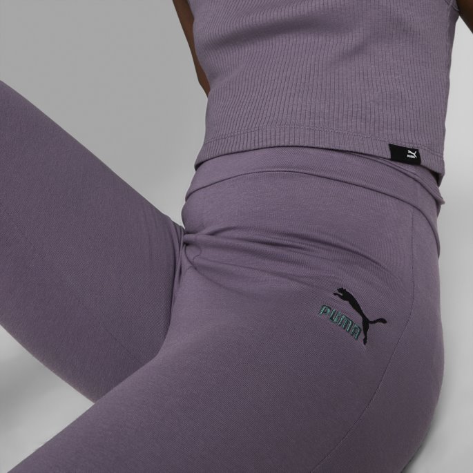 Klassikere Grl Blusset Leggings Ungdom Lilla Kull Puma På Salg