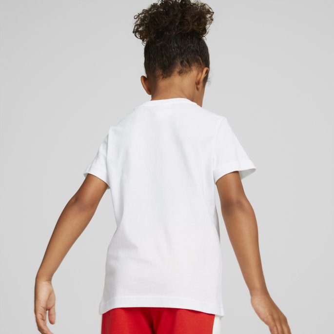 Puma På Tilbud X Smileyworld Liten Barneskjorte Hvit