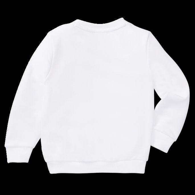 Puma På Tilbud X Smileyworld Sweatshirt Med Crewneck Barn Hvit