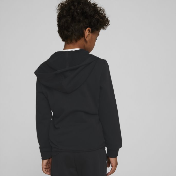 Puma På Tilbud X Smileyworld Hettegenser Med Full Glidelås Barn Svart