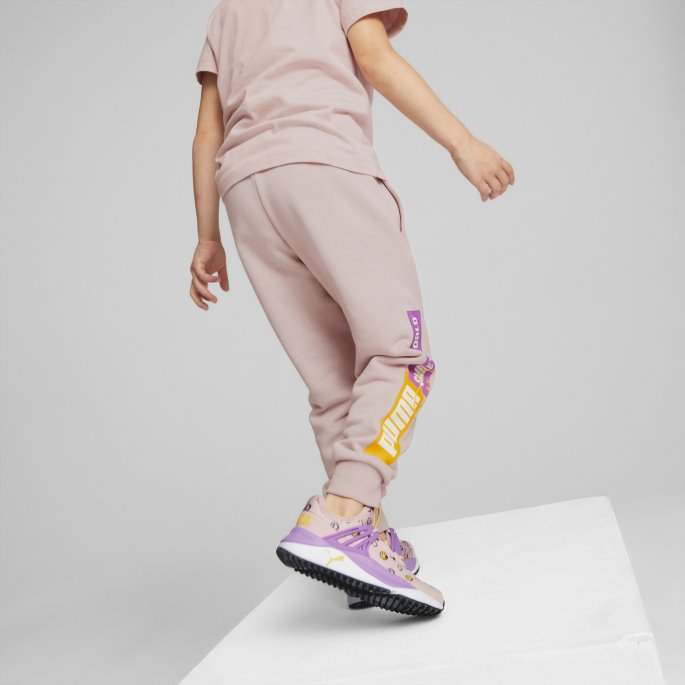 Puma På Tilbud X Smileyworld Små Joggebukser For Barn Rose Quartz