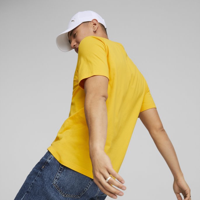 Puma På Tilbud Classics Logo Herre T-skjorte Mandarin