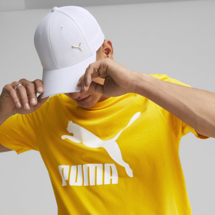 Puma På Tilbud Classics Logo Herre T-skjorte Mandarin