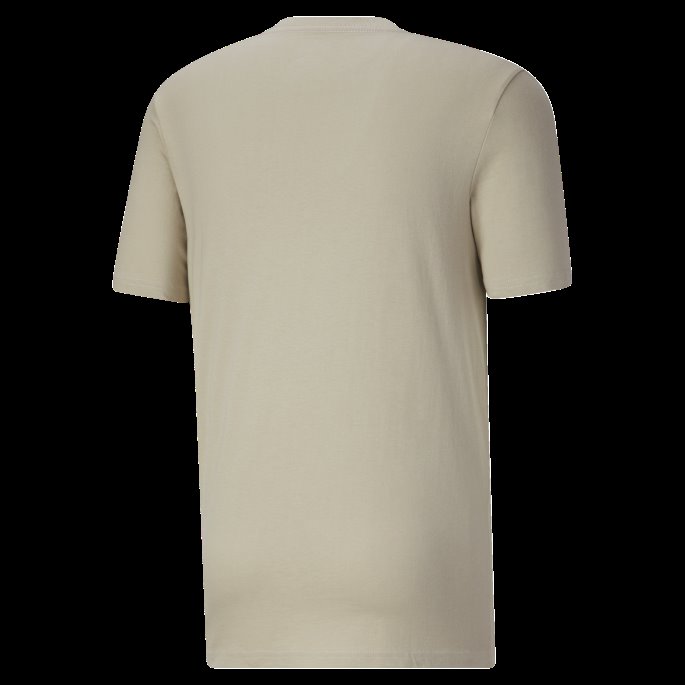 Classics Logo Herre-t-skjorte Pebble Grey Puma På Salg