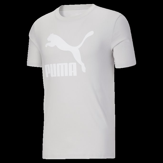 Classics Logo Herre T-skjorte Puma På Salg Isbre Grå