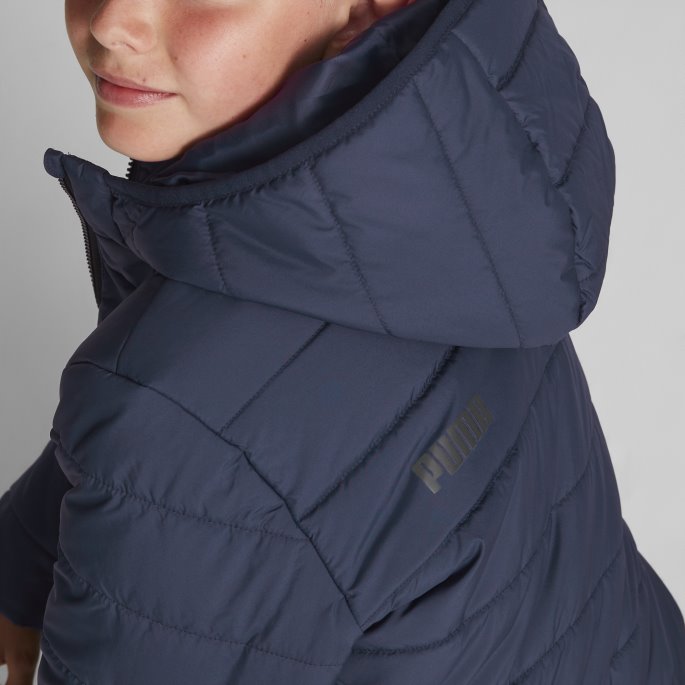 Essentials Polstret Jakke Ungdom Peacoat Puma På Salg
