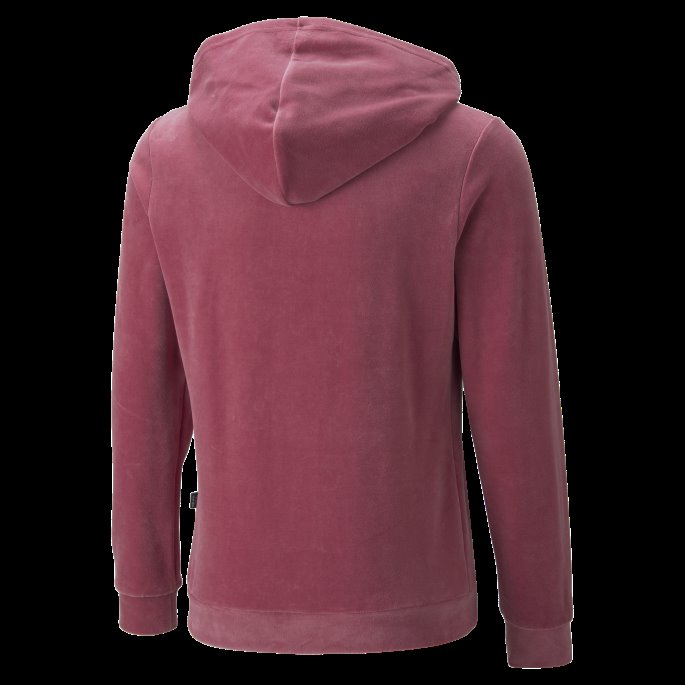 Puma På Tilbud Essentials+ Velour Hettegenser Ungdom Støvete Orkidé