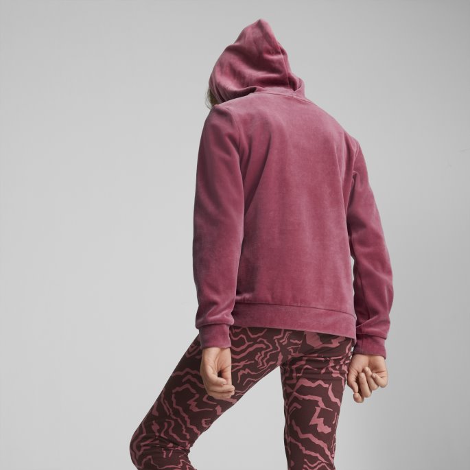 Dusty Orchid Essentials+ Velour Hettegenser Ungdom Puma På Salg