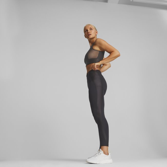 Day In Motion Kvinners Crop Top Puma På Tilbud Svart