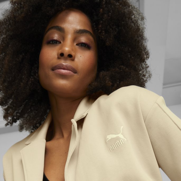 Puma På Tilbud T7 Dame Blazer Lett Sand