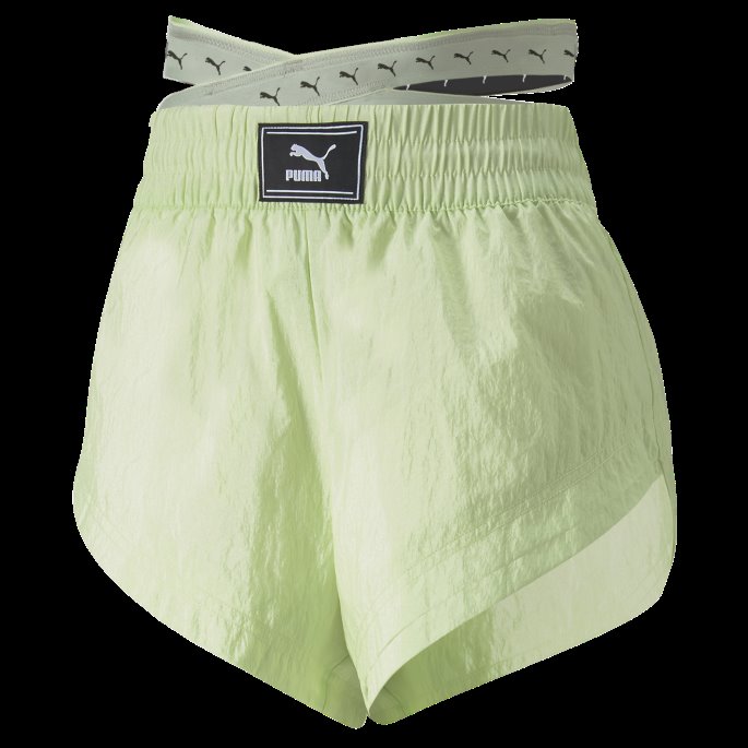 Våge å Vevde Dameshorts Pistachio Puma På Salg