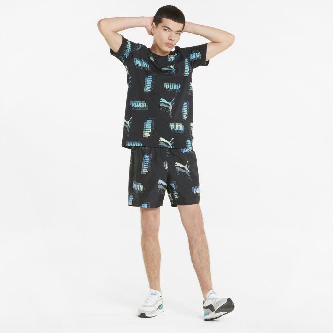 Black Power Summer Printed Herreshorts Puma På Tilbud