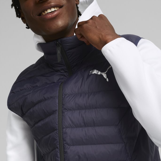 Peacoat Packlite Vest Herre Puma På Salg
