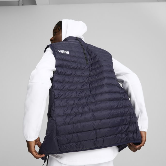 Packlite Vest Herre Peacoat Puma På Salg
