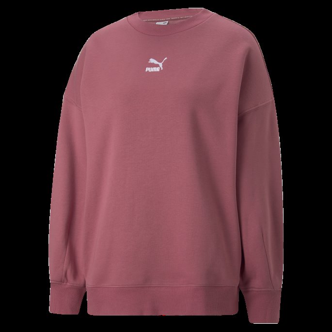 Klassikere Oversized Sweatshirt Med Rund Hals For Damer Puma På Salg