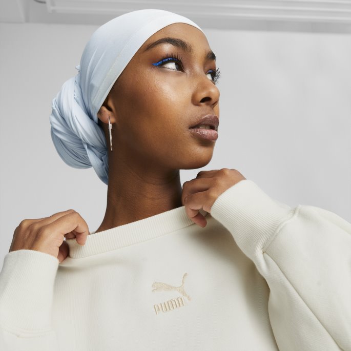 Ingen Fargeklassikere Oversized Crewneck Damegenser Puma På Tilbud
