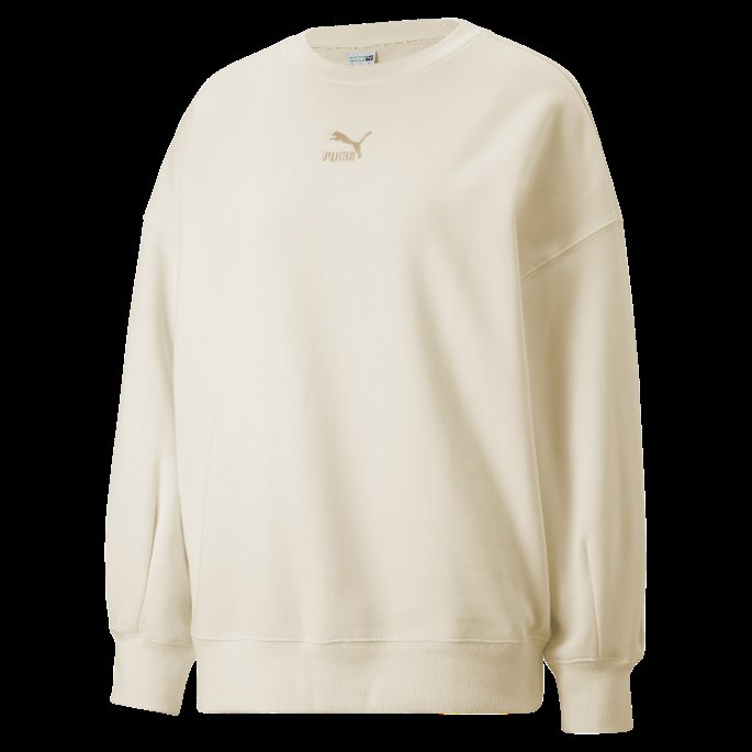 Ingen Fargeklassikere Oversized Crewneck Damegenser Puma På Tilbud