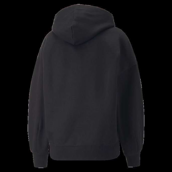 Sorte Klassikere Oversized Hettegenser For Kvinner Puma På Salg