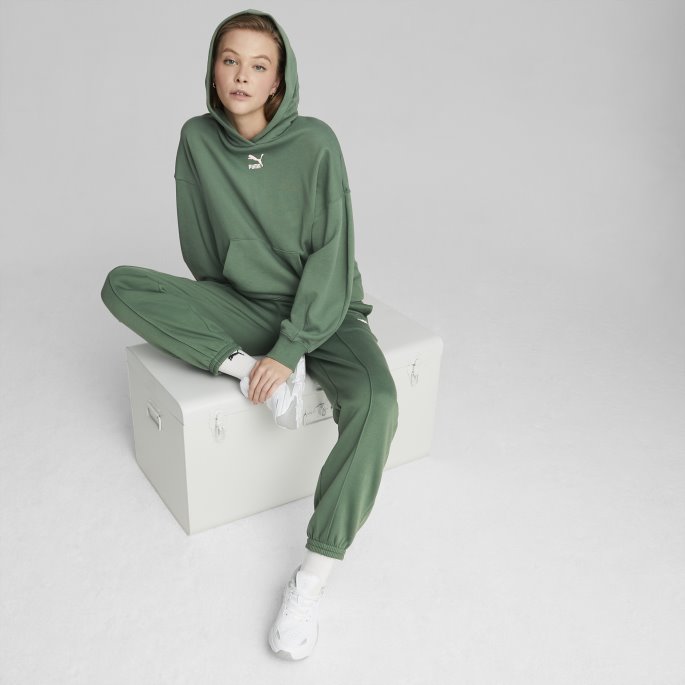 Dyp Skog Klassikere Joggebukser Kvinner Puma På Salg