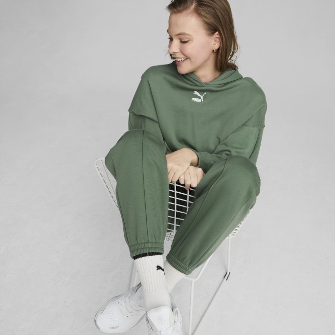 Dyp Skog Klassikere Joggebukser Kvinner Puma På Salg