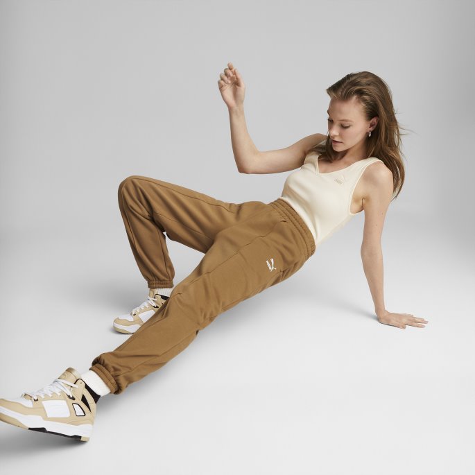 Desert Tan Klassikere Joggebukser Kvinner Puma På Tilbud