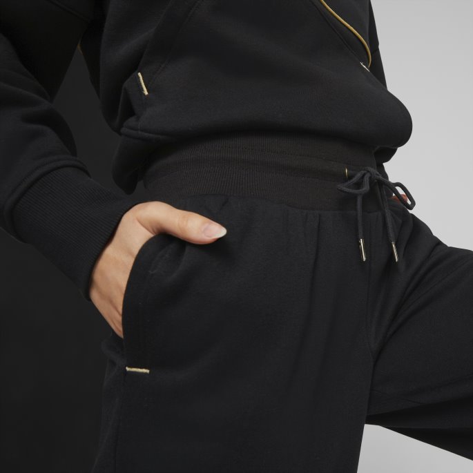 Puma På Tilbud Power Deco Glam Bukser Dame Svart
