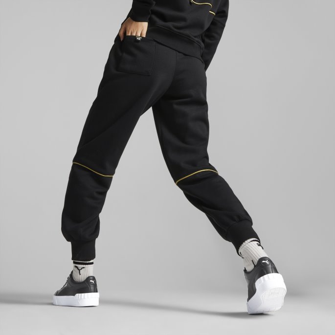 Puma På Tilbud Power Deco Glam Bukser Dame Svart
