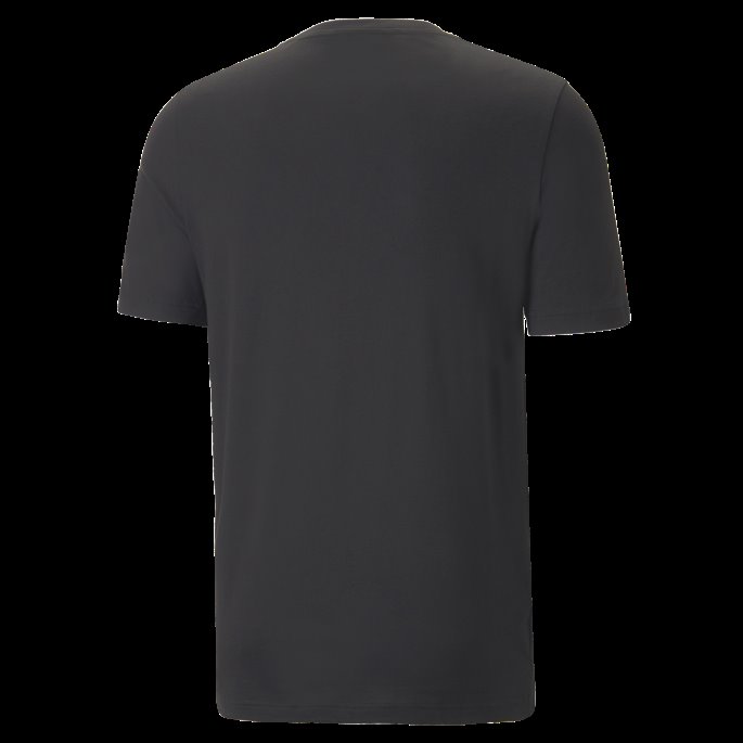 Puma På Salg Svart Monogram Grafisk Tee Menn