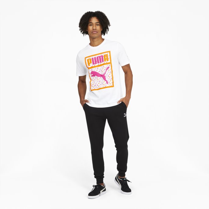 Puma På Salg Sprinkle Tee Hvit