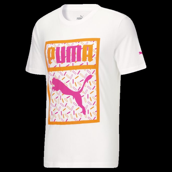 Puma På Salg Sprinkle Tee Hvit
