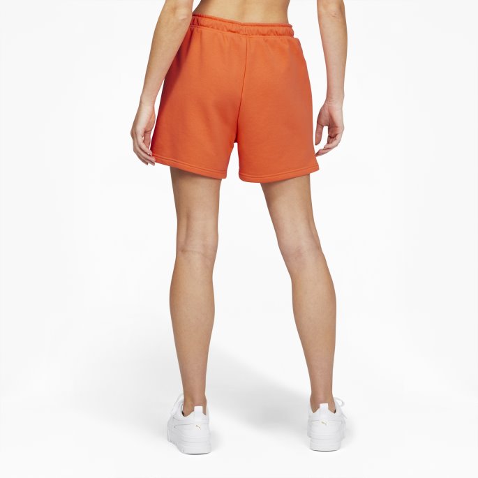 Firelight Skjult Blomst Høy Midje Shorts For Kvinner Puma På Salg