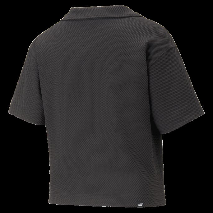 Svart Puma På Salg Hennes Polo Tee Kvinner