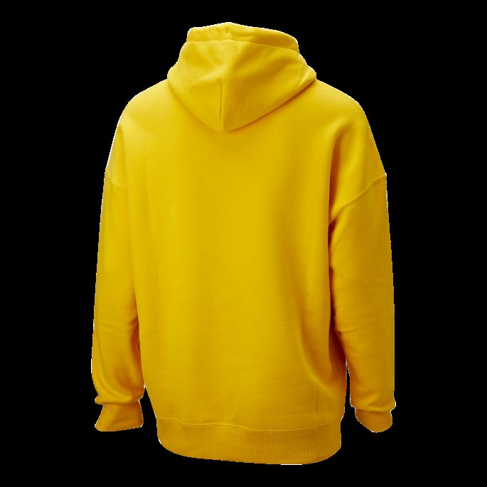 Classics Oversized Herre Fleece Hettegenser Puma På Tilbud Spectra Gul