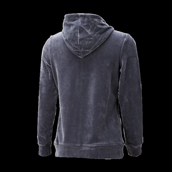 Puma På Tilbud India Ink Essentials+ Hettegenser I Velour Med Glidelås For Kvinner