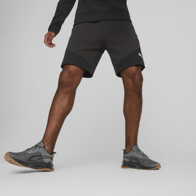 Svart Puma På Tilbud Evostripe Shorts Herre