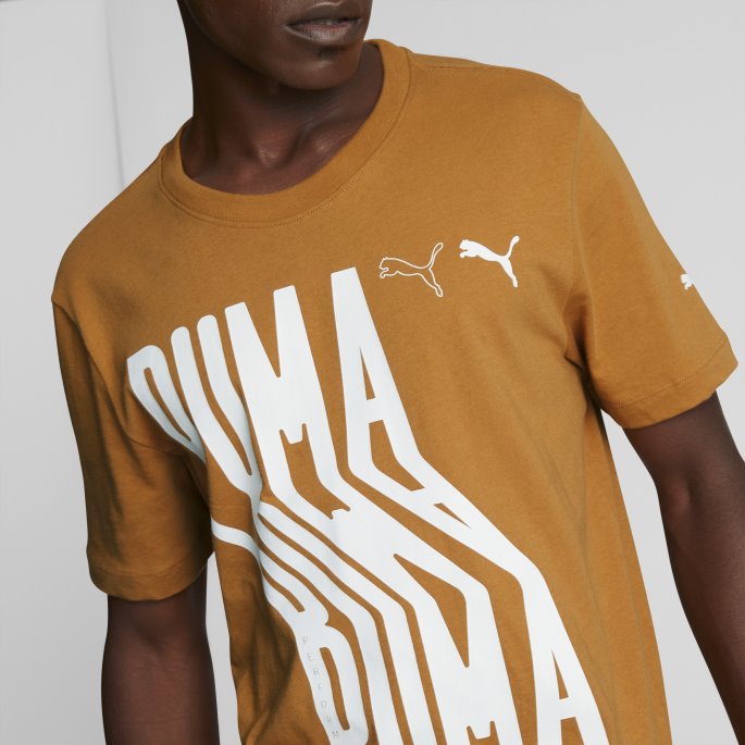 Bølget Baby Herrelogo Desert Tan Puma På Salg