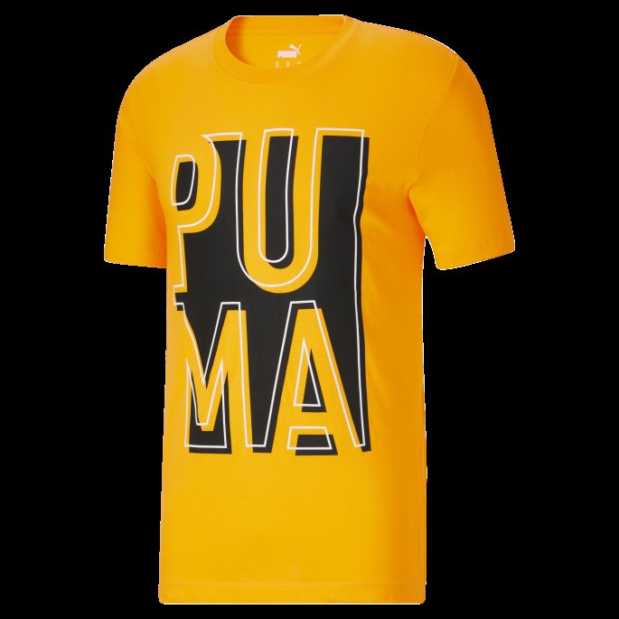 Puma På Salg Utenfor Boksen Herre Logo Tee Sun Stream