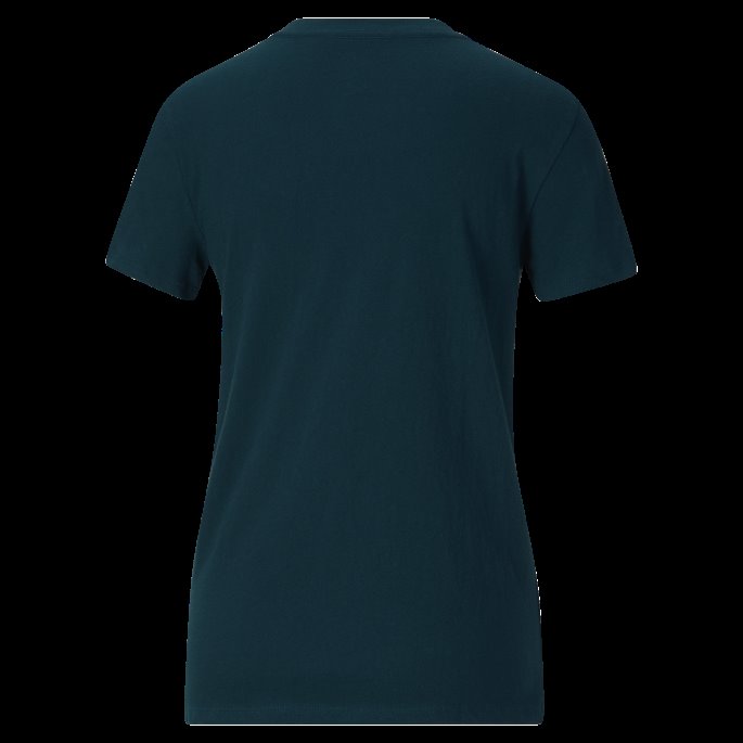Marineblå Deco Glam Logo-t-skjorte For Kvinner Puma På Salg