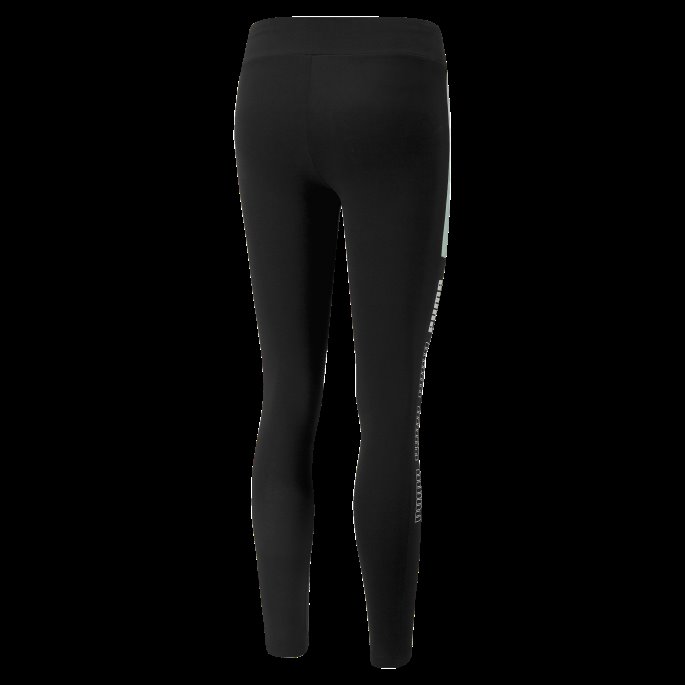 Rundt Blokken Leggings Kvinner Svart-lys Aqua Puma På Salg