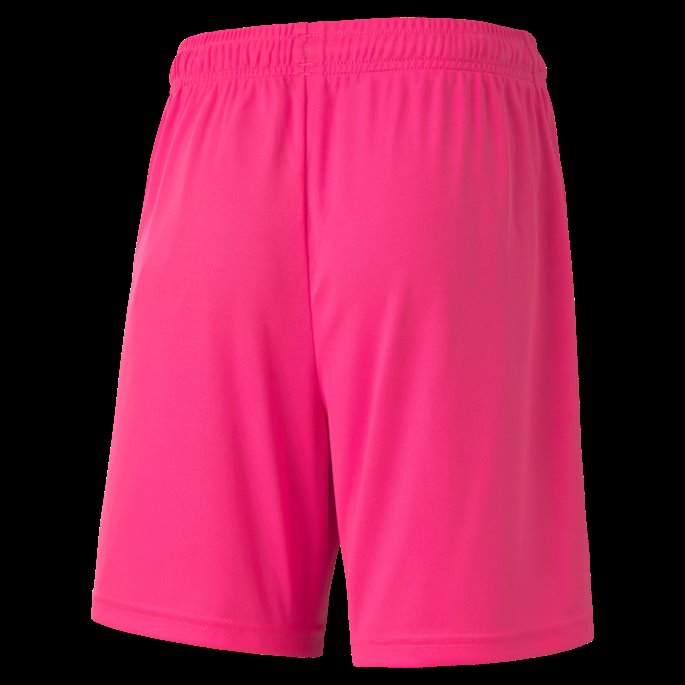 Fluo Rosa-svart Puma På Tilbud Mål Strikkeshorts For Barn